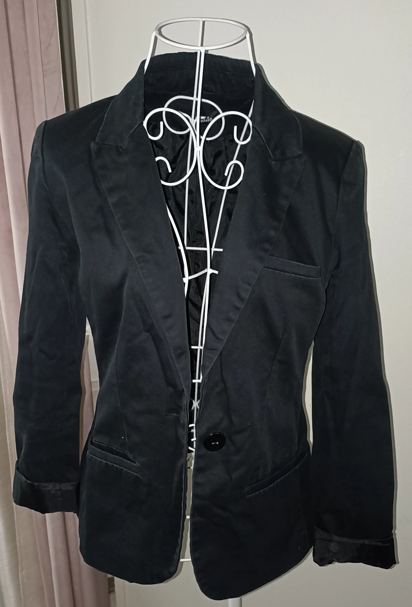 Blazer Pimkie Negro Básico Chic - Talla 36 (S) – photo 4